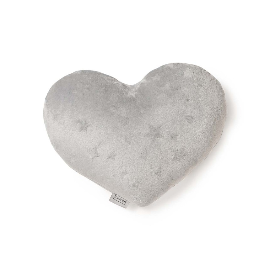 Διακοσμητικό Μαξιλάρι 45x45 Melinen Starito Heart Silver