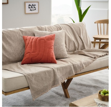 Διακοσμητική Μαξιλαροθήκη (43x 43) Gofis Home Forest Chili Orange 103/12 Διακοσμητική Μαξιλαροθήκη (43x 43) Gofis Home Forest Chili Orange 103/12