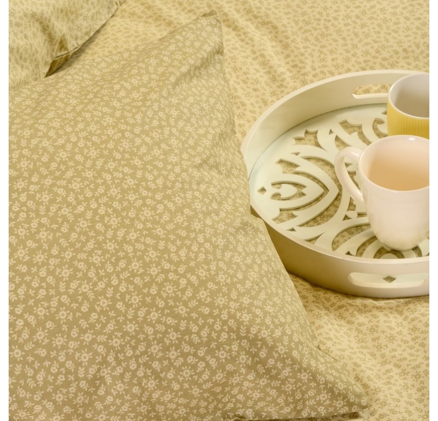 Σεντόνια Μονά (Σετ) Melinen Ultra Line Samuele Olive/Beige