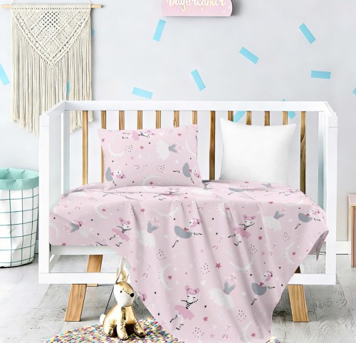 Σεντόνια Κούνιας (Σετ) Melinen Prime Line Baby Ballerina