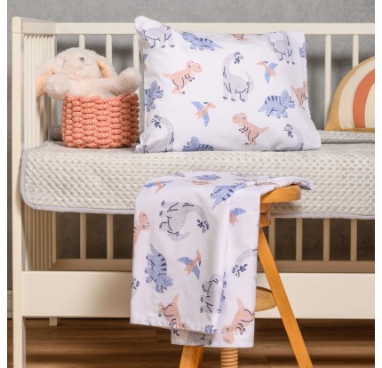 Σεντόνια Κούνιας (Σετ) Melinen Prime Line Baby Lizard