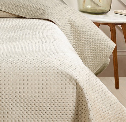 Κουβερλί King Size Melinen Omnia Greige