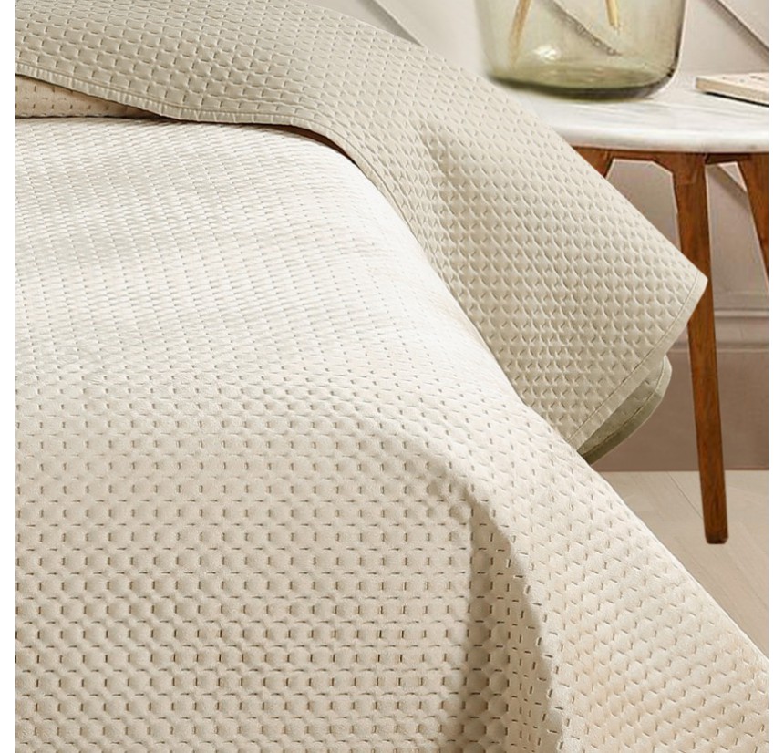 Κουβερλί Μονό Melinen Omnia Greige