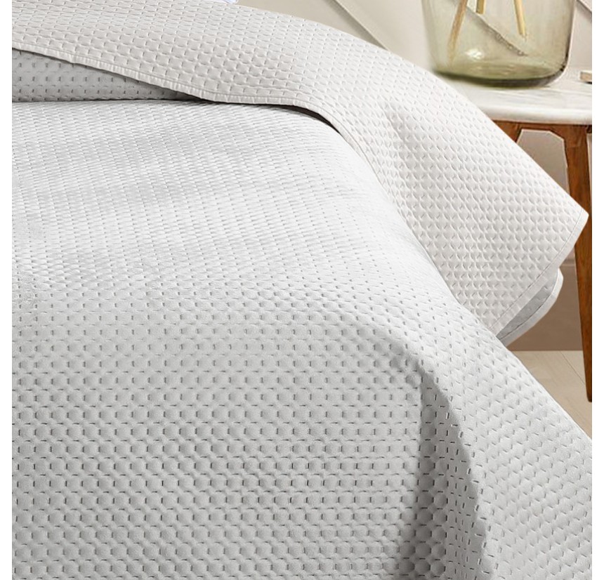 Κουβερλί King Size Melinen Omnia Grey Κουβερλί King Size Melinen Omnia Grey