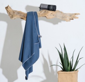 Πετσέτα Γυμναστηρίου Microfiber 80x170 Melinen Gym Dark Grey