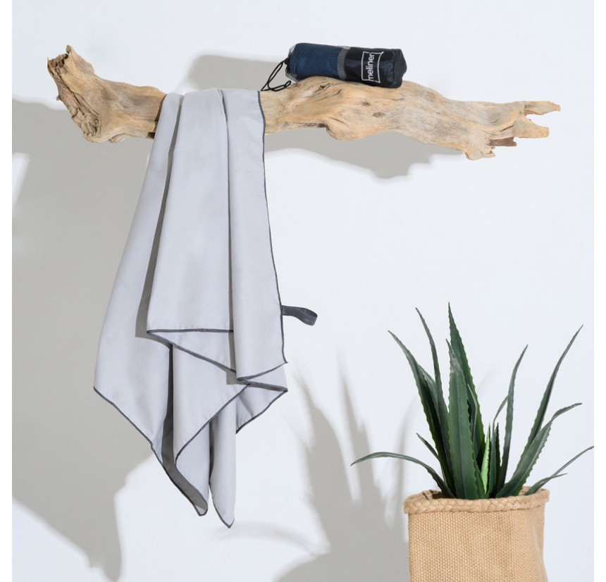 Πετσέτα Γυμναστηρίου Microfiber 80x170 Melinen Gym Silver