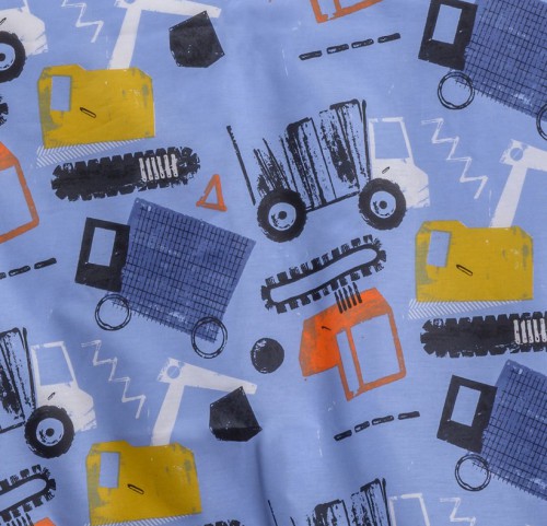 Σεντόνια Μονά με Λάστιχο (Σετ) Melinen Kids Line Speed