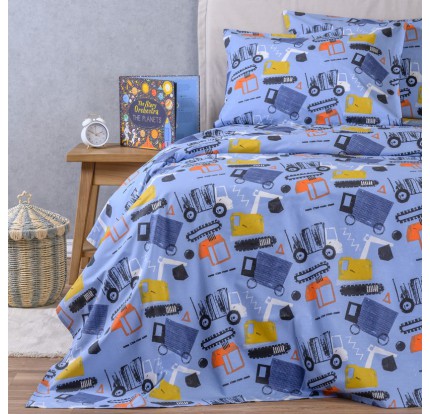 Σεντόνια Μονά (Σετ) Melinen Kids Line Speed