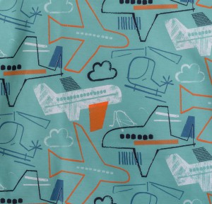 Σεντόνια Μονά (Σετ) Melinen Kids Line Planeur