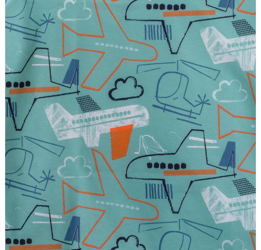 Σεντόνια Μονά (Σετ) Melinen Kids Line Planeur