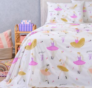 Σεντόνια Μονά με Λάστιχο (Σετ) Melinen Kids Line Dancer