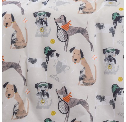 Σεντόνια Μονά (Σετ) Melinen Kids Line Doggy Σεντόνια Μονά (Σετ) Melinen Kids Line Doggy