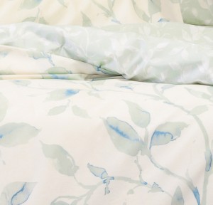 Σεντόνια Διπλά (Σετ) Melinen Ultra Line Pearl Blue