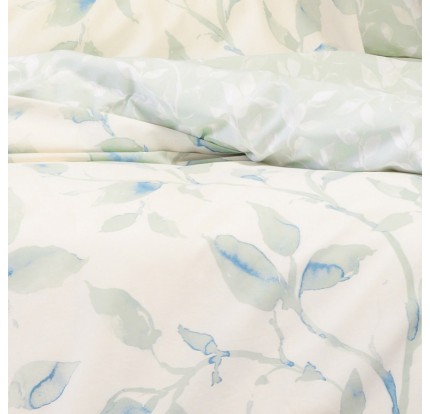 Ζεύγος Μαξιλαροθήκες (σχ. Πανωσέντονου) Melinen Ultra Line Pearl Blue