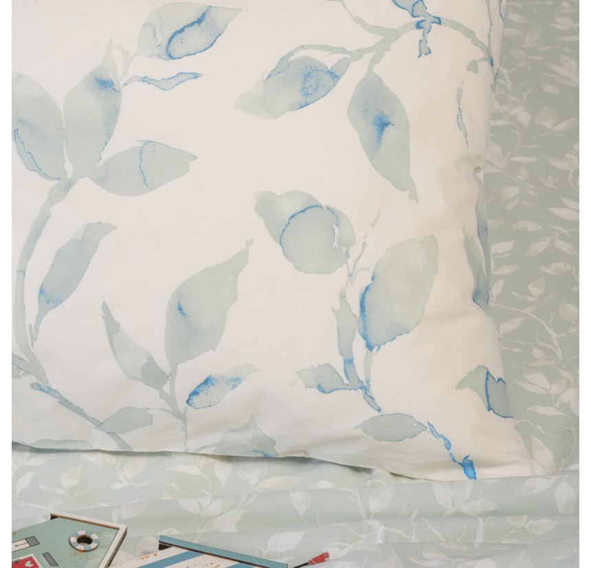 Σεντόνια Διπλά (Σετ) Melinen Ultra Line Pearl Blue