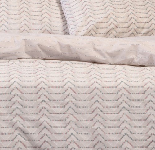 Ζεύγος Μαξιλαροθήκες (σχ. Πανωσέντονου) Melinen Ultra Line Paris Grey