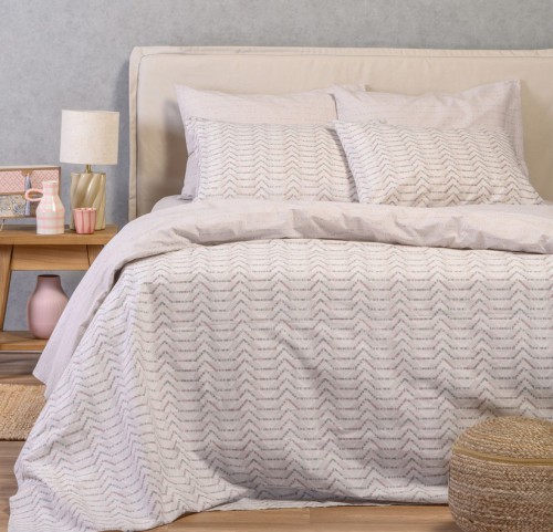 Σεντόνια King Size (Σετ) με Λάστιχο Melinen Ultra Line Paris Grey