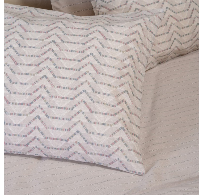 Σεντόνια Μονά (Σετ) Melinen Ultra Line Paris Grey