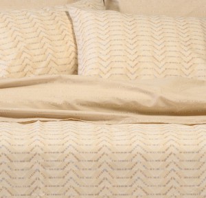 Σεντόνια Μονά (Σετ) Melinen Ultra Line Paris Ochre