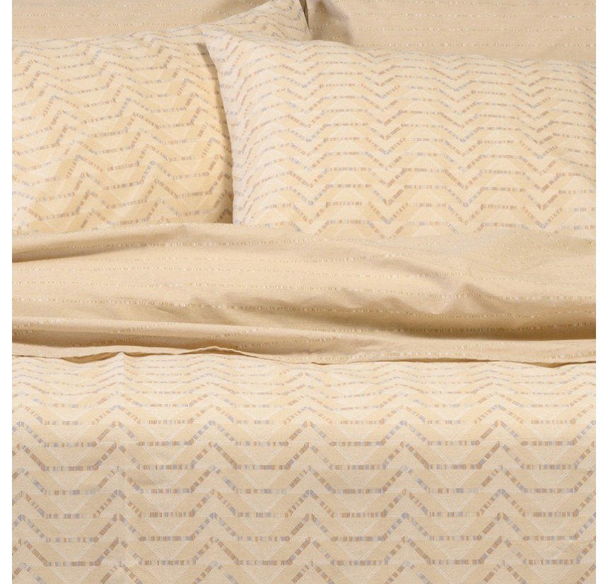 Σεντόνια Μονά (Σετ) Melinen Ultra Line Paris Ochre