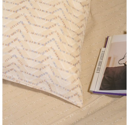 Σεντόνια Μονά (Σετ) Melinen Ultra Line Paris Ochre