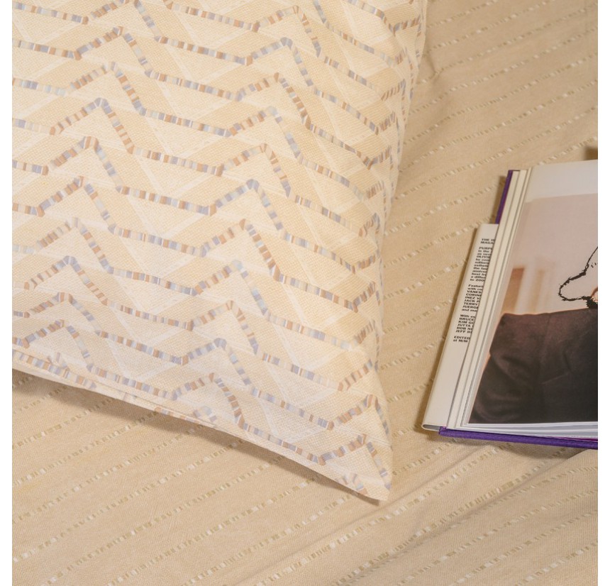 Σεντόνια Μονά (Σετ) Melinen Ultra Line Paris Ochre