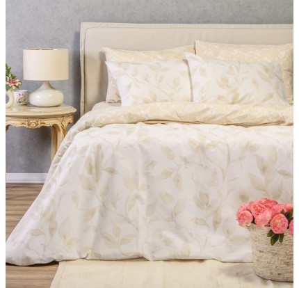 Σεντόνια Μονά (Σετ) Melinen Ultra Line Pearl Beige