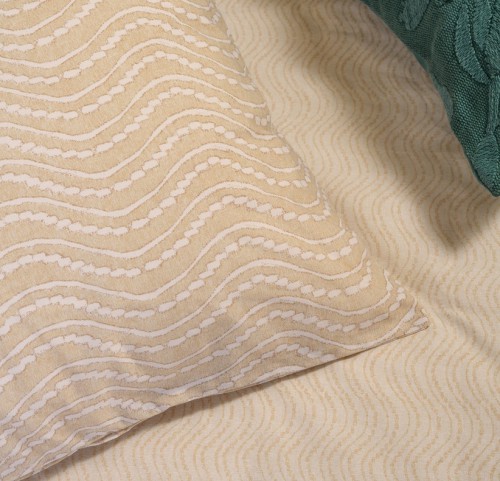 Ζεύγος Μαξιλαροθήκες (σχ. Πανωσέντονου) Melinen Ultra Line Maverick Beige