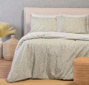 Σεντόνια Μονά (Σετ) με Λάστιχο Melinen Ultra Line Coral Aqua