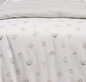 Σεντόνια Μονά (Σετ) Melinen Ultra Line Spring Light Grey