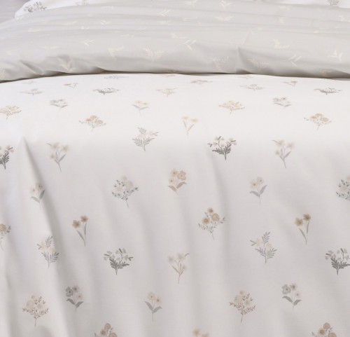 Ζεύγος Μαξιλαροθήκες (σχ. Πανωσέντονου) Melinen Ultra Line Spring Light Grey