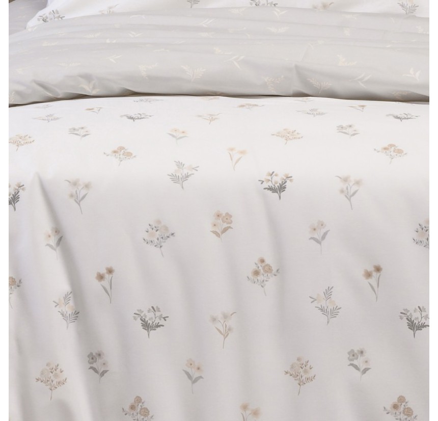 Σεντόνια Μονά (Σετ) Melinen Ultra Line Spring Light Grey