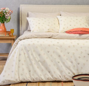 Σεντόνια King Size (Σετ) Melinen Ultra Line Spring Beige