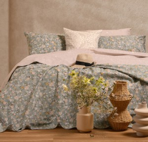 Σεντόνια Μονά (Σετ) Melinen Ultra Line Amy Aqua 