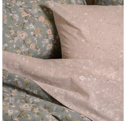 Σεντόνια Μονά (Σετ) Melinen Ultra Line Amy Aqua 