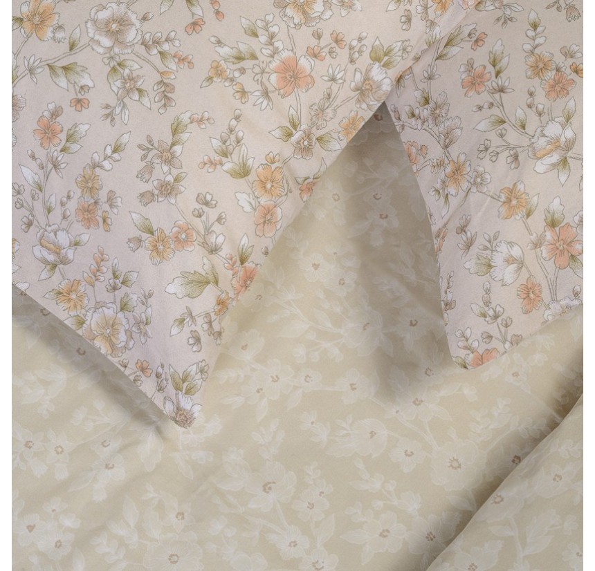 Σεντόνια Μονά (Σετ) Melinen Ultra Line Amy Beige