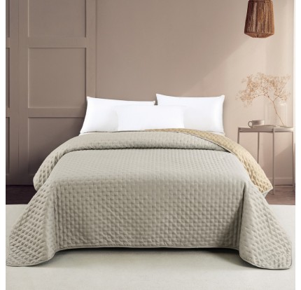 Κουβερλί Μονό Melinen Renzo Grey/ Beige