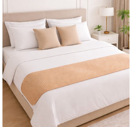 Τραβέρσα Κρεβατιού Melinen Omnia Beige