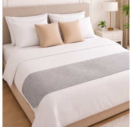 Τραβέρσα Κρεβατιού Melinen Omnia Grey