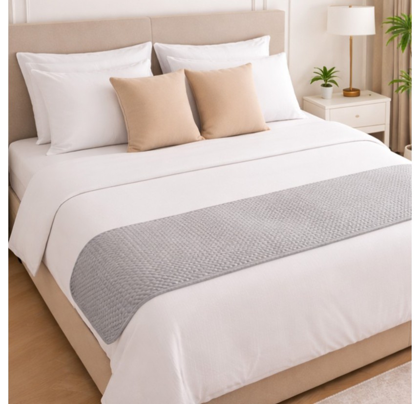 Τραβέρσα Κρεβατιού Melinen Omnia Grey