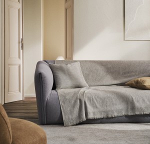 Ριχτάρι Διθέσιου Καναπέ 180x250cm Gofis Home Valkyrie Cloud Grey 234/01