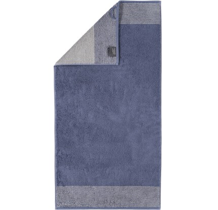Πετσέτα Προσώπου (50x 100) Cawo 590 Two-Tone Night Blue Πετσέτα Προσώπου (50x 100) Cawo 590 Two-Tone Night Blue