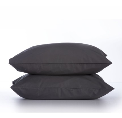 Ζεύγος Μαξιλαροθήκες 52x 72 Nef-Nef Basic Dark Grey Ζεύγος Μαξιλαροθήκες 52x 72 Nef-Nef Basic Dark Grey