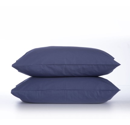 Ζεύγος Μαξιλαροθήκες 52x 72 Nef-Nef Basic Indigo Ζεύγος Μαξιλαροθήκες 52x 72 Nef-Nef Basic Indigo