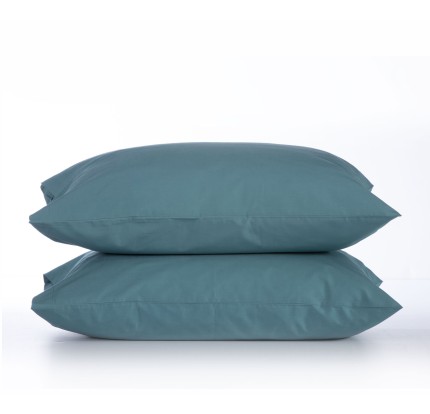 Ζεύγος Μαξιλαροθήκες 52x 72 Nef-Nef Basic Dusty Petrol Ζεύγος Μαξιλαροθήκες 52x 72 Nef-Nef Basic Dusty Petrol