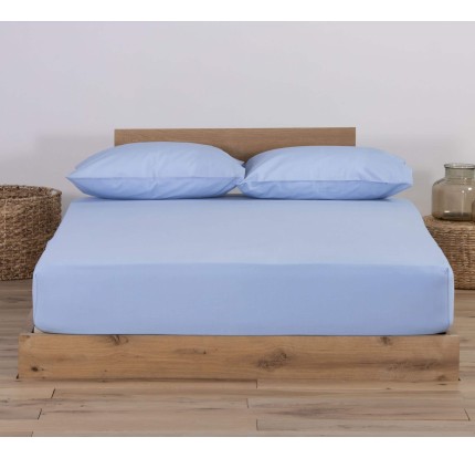 Σεντόνι Μακό Υπέρδιπλο με Λάστιχο Jersey 1.60x2.00 +30 Nef - Nef Sky Σεντόνι Μακό Υπέρδιπλο με Λάστιχο Jersey 1.60x2.00 +30 Nef - Nef Sky