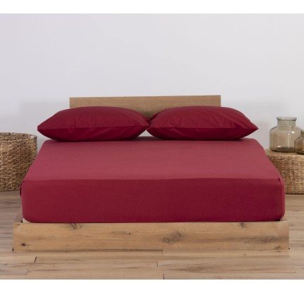 Σεντόνι Μακό Υπέρδιπλο με Λάστιχο Jersey 1.60x2.00 +30 Nef - Nef Bordeaux Σεντόνι Μακό Υπέρδιπλο με Λάστιχο Jersey 1.60x2.00 +30 Nef - Nef Bordeaux