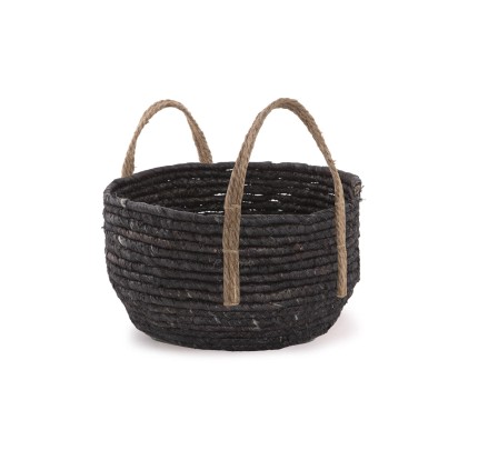 Καλάθι Nef - Nef Seagrass Trevis D.25x14 Black Καλάθι Nef - Nef Seagrass Trevis D.25x14 Black