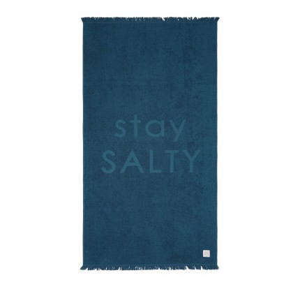 Πετσέτα Θαλάσσης 90x170 Nef-Nef Stay Salty Blue