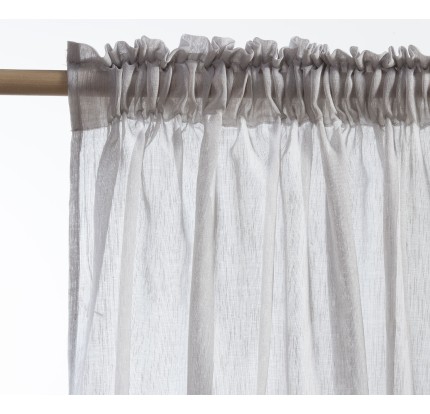 Κουρτίνα Δωματίου Nef-Nef Roxane 140x270 Grey Κουρτίνα Δωματίου Nef-Nef Roxane 140x270 Grey